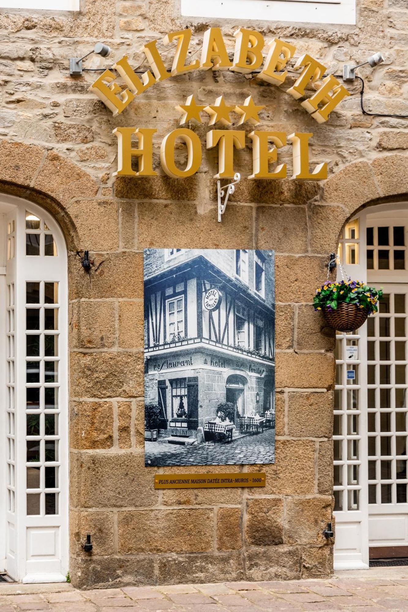 סן מלו Hotel Elizabeth - Intra Muros מראה חיצוני תמונה